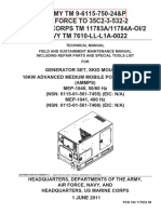 Army TM 9-6115-750-24&P Air Force To 35C2-3-532-2 Marine Corps TM 11783a/11784a-Oi/2 Navy TM 7610-Ll-L1a-0022