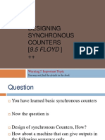 Designing Synchronous Counters (9.5 FLOYD) ++: Warning!! Important Topic