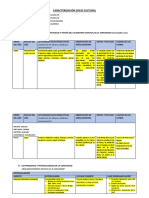 Matriz de Caracterización Socio Cultural - Polidocente