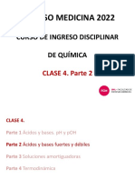 Ingreso Quimica 2022 Clase 4 Parte 2 Acidos y Bases Debiles