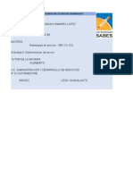 Actividad 8. Determinación Del Precio12345