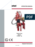 Operating Manual: Tubing Tong