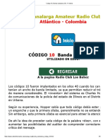 Codigo 10, Banda Ciudadana CB, 11 Metros