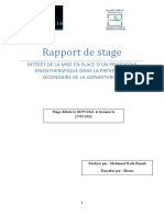 Rapport de Stage