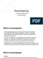 Karyotyping: Prof. Dr. Muhammad Wajid Director IPAZ/SAB