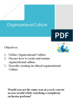 Organizational Culture