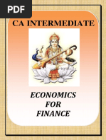 Economics For Finance