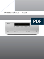 AVR400 Service Manual Issue 1