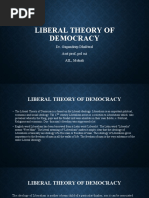 Liberal Theory of Democracy