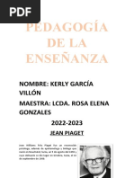 Pedagogía de La Enseñanza