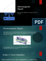 Electromagnetic Signals: Engr. Mark Jefferson A. Arellano, Ect, VCP, Rta