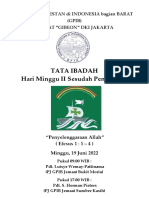 Tata Ibadah 19062022