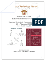 Signal and System Lab Manual Deepak