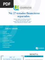 Nic-27 Estados Financieros Separados