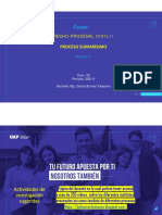 Proceso Sumarisimo - Separacion y Divorcio Ulterior Alimentos