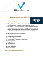 Perfect Off-Page SEO Guide