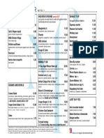 Novotel - Food Menu