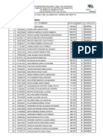 UNICA Admision 2022 - Resultados Ciencias de La Salud