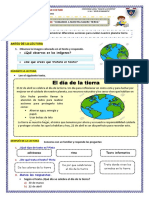 1 ° A Plan Lector J Dia de La Tierra 2022 - Primaria