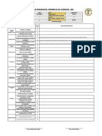 Informe de Progreso Del Aprendizaje Del Estudiante - 2022