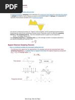 Tuần 2 - Signals Sampling Theorem & PAM