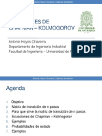 Clase 2 - Ecuaciones de Chapman-Kolmogorov