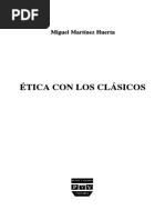 Ética Con Los Clásicos - M. Martínez Huerta