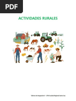 Actividades Rurales