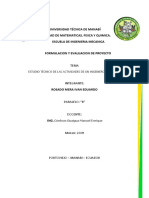 Estudio Técnico de Las Actividades de Un Ingeniero Mecánico.