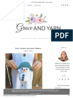 Free Crochet Snowman Pattern: A Place of Creativity, Inspiration, and Joy