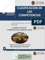 Grupo 2 - Clasificación de Las Competencias