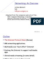 Multimedia Networking: An Overview