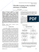 Effectiveness of Flexible Learning On The Academic Performance of Students