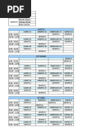 Horarios Hospital