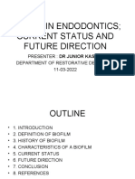 Biofilm in Endodontics Current Status and Future Direction