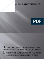 Radiotherapy in Management of Head and Neck Cancer