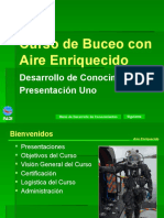 Curso de Buceo Con Aire Enriquecido