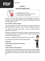 Chapter 7 TQM and Planning Tools