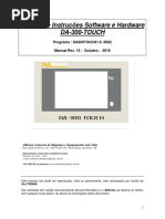 Manual de Instruções DA300-TOUCH-1.6