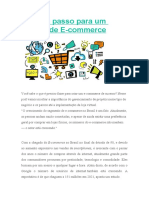 Passo A Passo para Um Projeto de E-Commerce