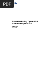 OpenStack Commissioning - MSS Cloud CFP5