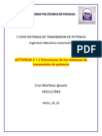 ACTIVIDAD 2 1.2 Estructuras de Los Sistemas de Transmisión de Potencia