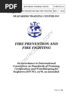 Fire Prevention and Fire Fighting Rev. 7 - 2018