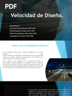 Velocidad de Diseño