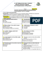 2° Ficha Lectura Complementaria El Rey Solito