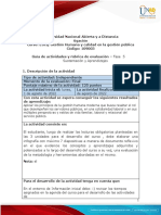 Guia de Actividades y Rúbrica de Evaluación - Fase 5 - Sustentación y Aprendizajes