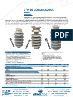 Aisladores Tipo Pin. Line Post Polimerico Isoelectric Elsercor