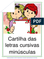 Apostila Letras Cursivas