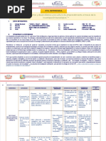 V Experiencia de Ciencias Sociales 1ro A y 1ro B