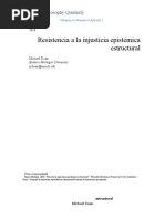 Español - Resistencia A La Injusticia Epistémica Estructural